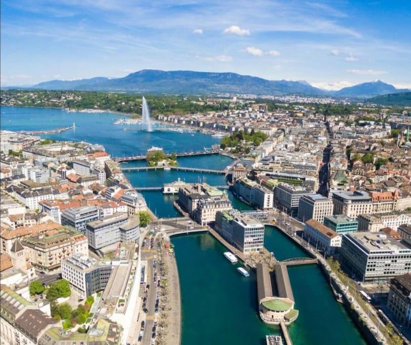 Modern'Blue - Gare Annemasse A 3Min-Geneve Acces Direct Apartamento Exterior foto