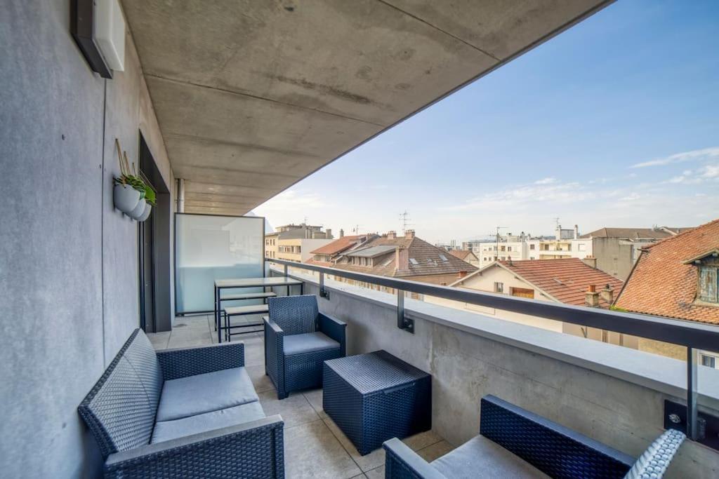 Modern'Blue - Gare Annemasse A 3Min-Geneve Acces Direct Apartamento Exterior foto